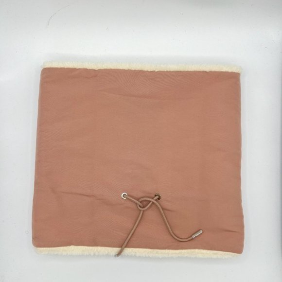 Brand New Alexander McQueen Graffiti Shearling Effect Neck Warmer Snood Scarf - Picture 2 of 7